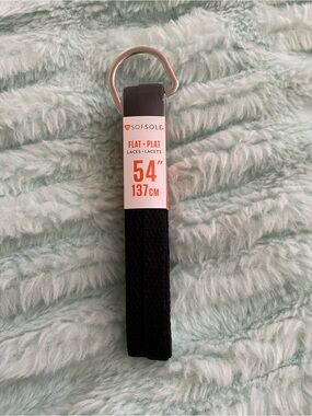 Black Flat Laces - 54" (137 cm)